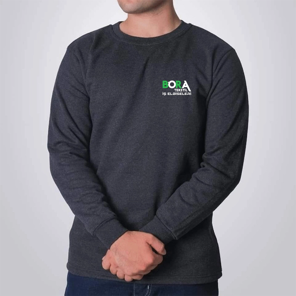 Uzun Kollu Bisiklet Yaka İş Tişörtü