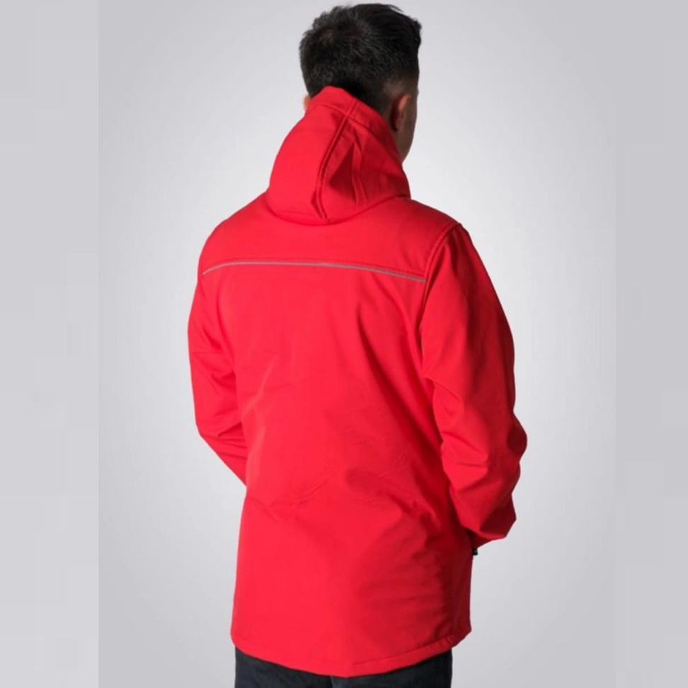 Kapüşonlu Softshell İş Montu